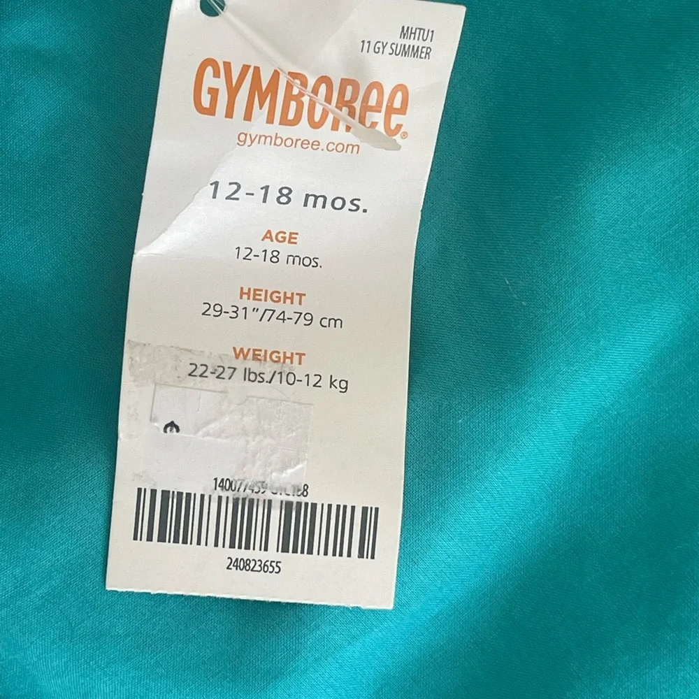 NWT vintage Gymboree one shoulder dress 12-18mo